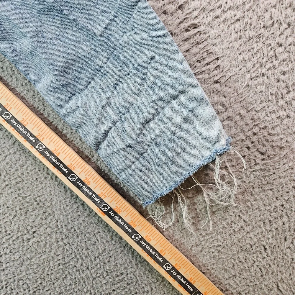 True Religion‎ Jeans Men 33 x 29 Halle High Rise Super Skinny Raw Hem Distressed